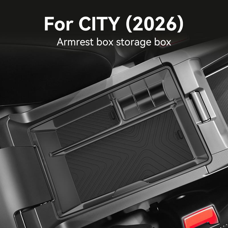 Tech Car Accessories - Center Console Armrest Storage Box Organizer
