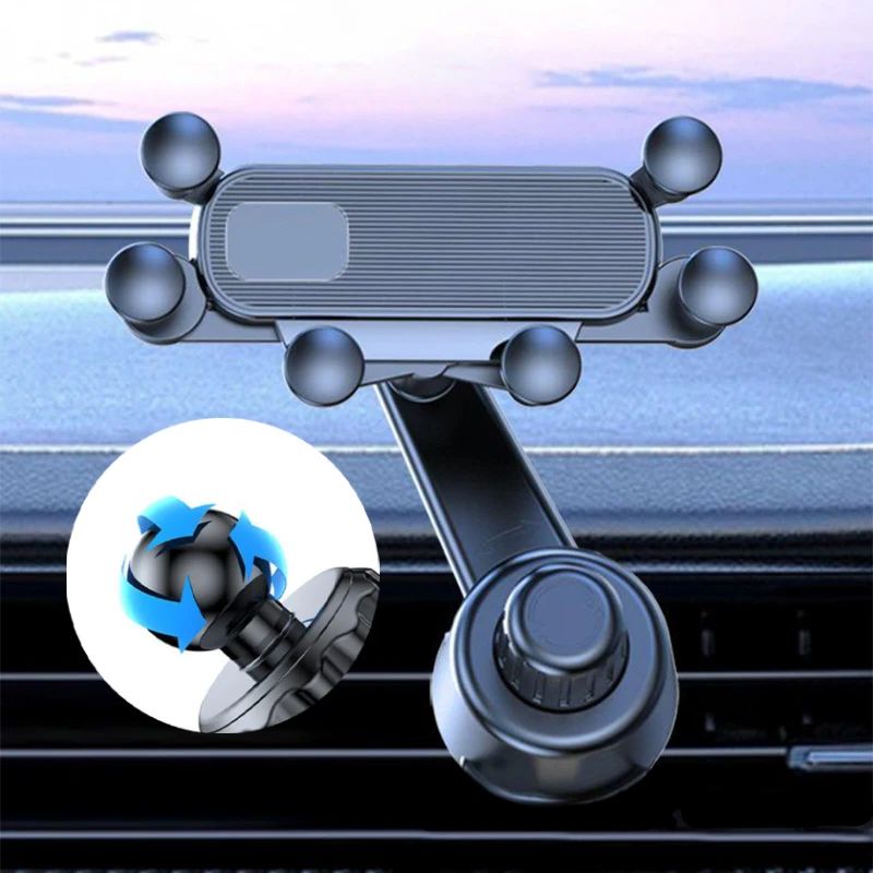 Mobile Tech Accessories - SEAMETAL Gravity Car Phone Holder Car