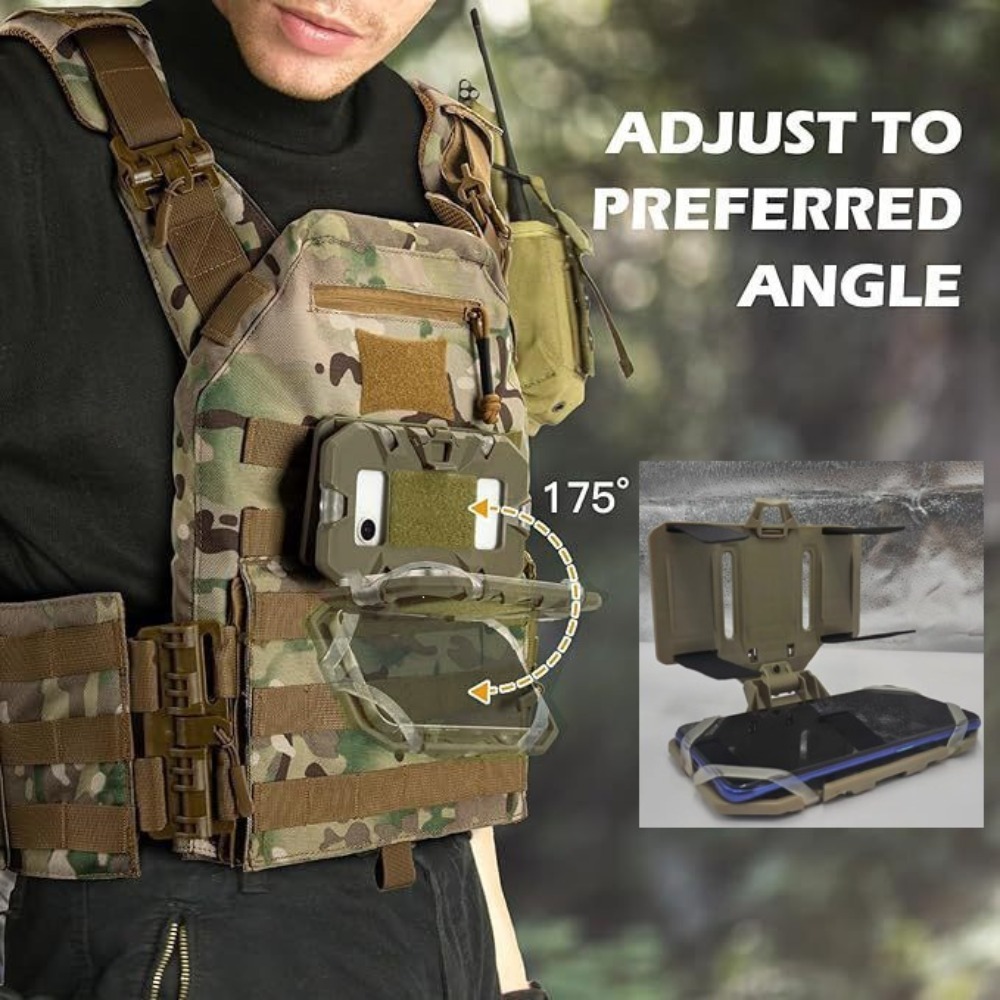 Tactical MOLLE Vest Phone Hold - огляд і ціна Mobile Tech Accessories
