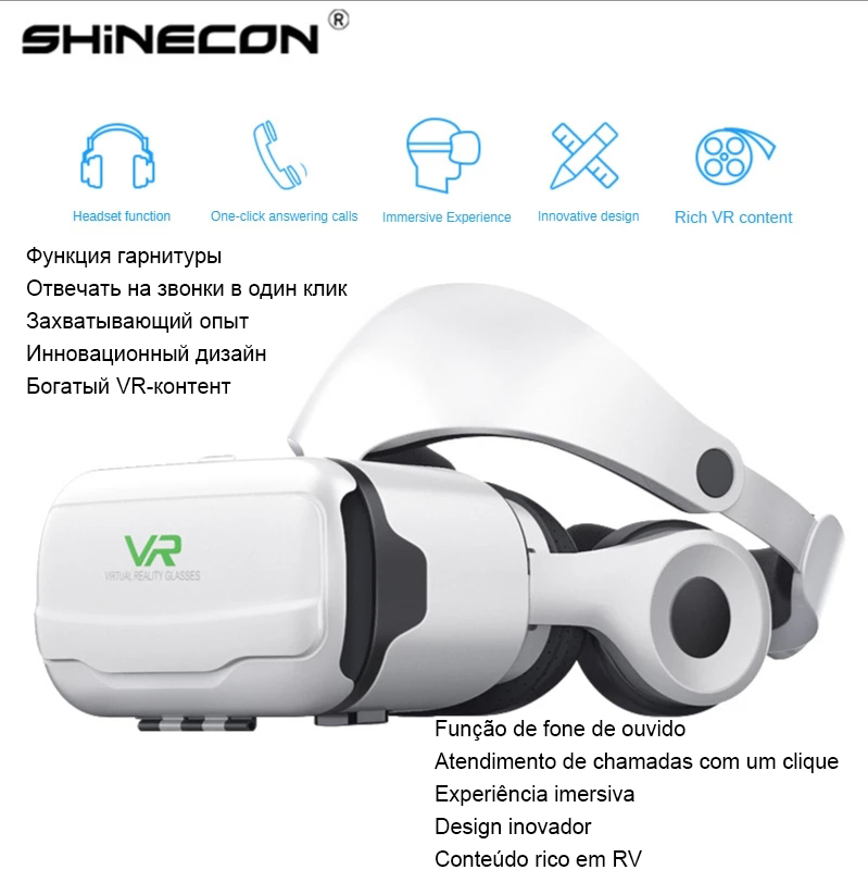 VR Glasses Virtual Reality 3D  - огляд і ціна Mobile Tech Accessories