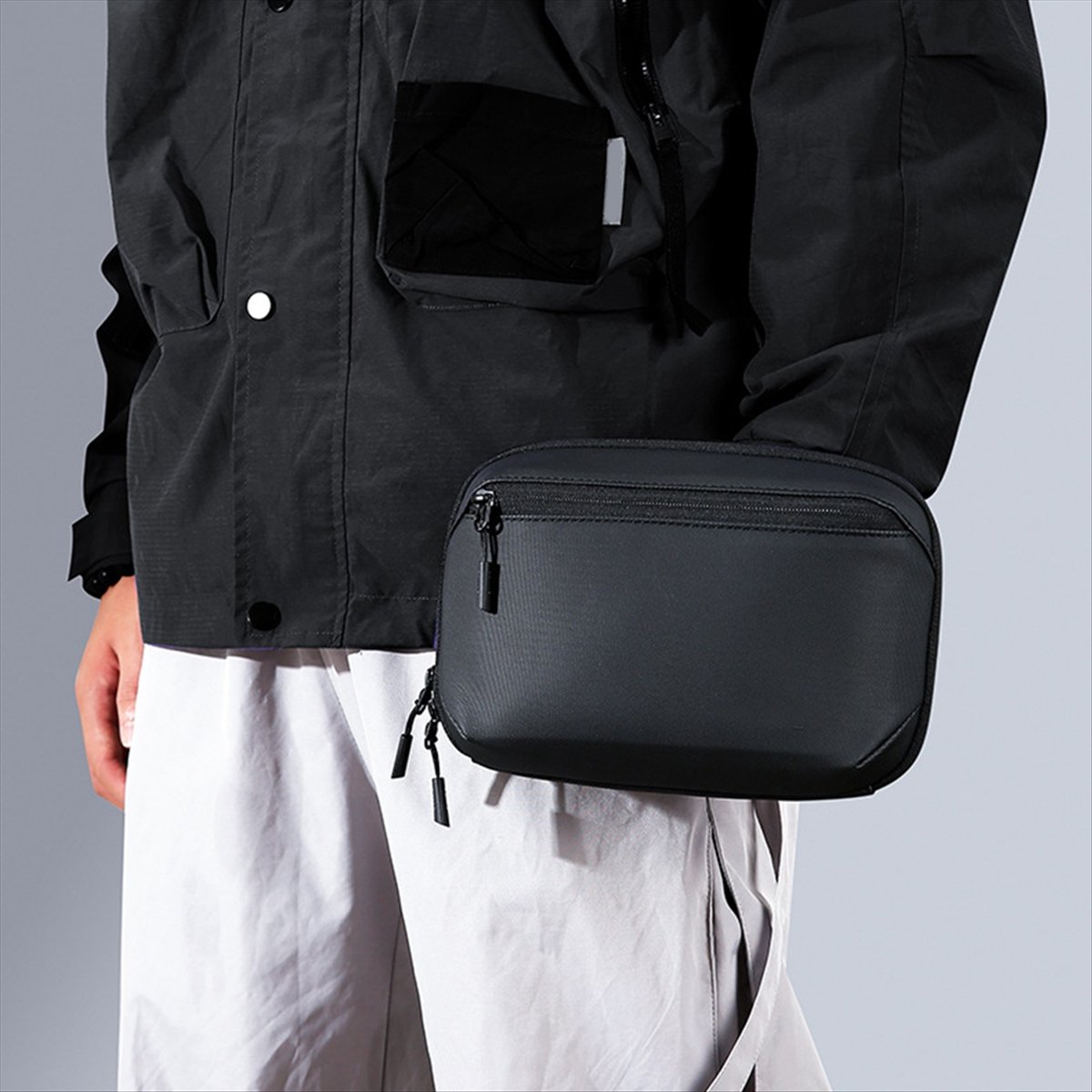 ☶❈＊♥AC1579-Waterproof Tech Pou - огляд і ціна Tech Accessories Travel Organizer Pouch