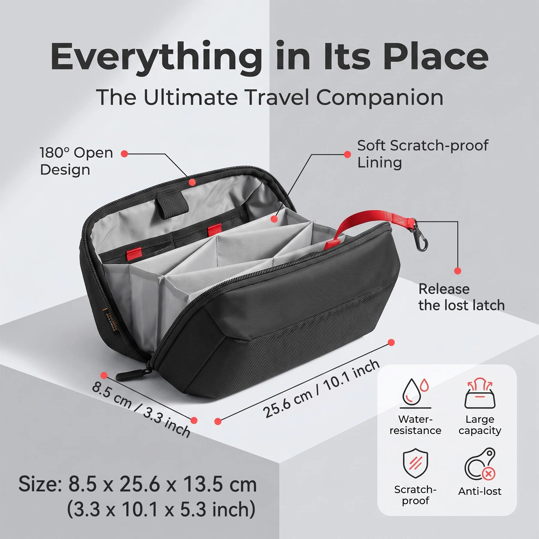 Travel Tech Organizer Pouch, W - огляд і ціна Tech Accessories Travel Organizer Pouch