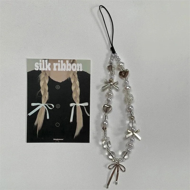 Korean Cute Ribbon Bowknot Lov - огляд і ціна Mobile Tech Accessories