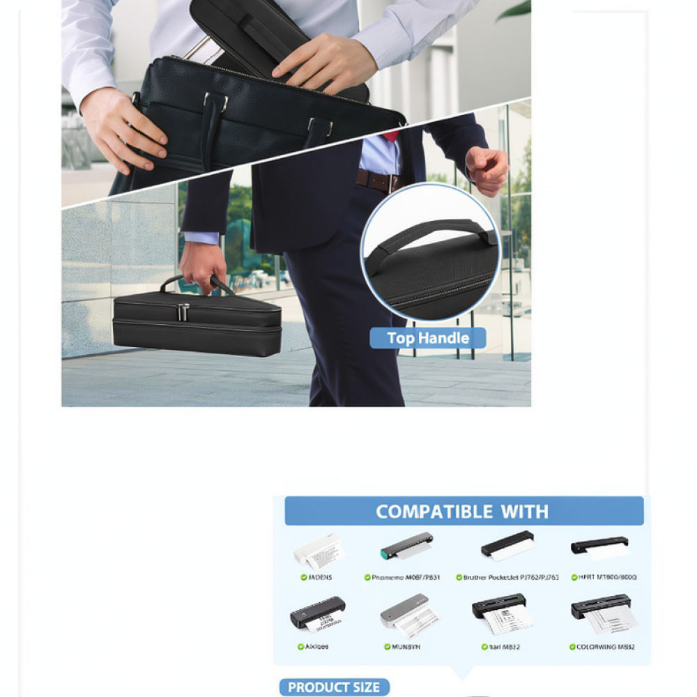 Compact Portable Printer Stora - огляд і ціна Tech Accessories Travel Organizer Pouch