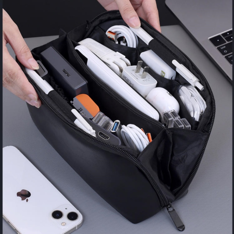 PU Tech Organizer Pouch Travel - огляд і ціна Tech Accessories Travel Organizer Pouch