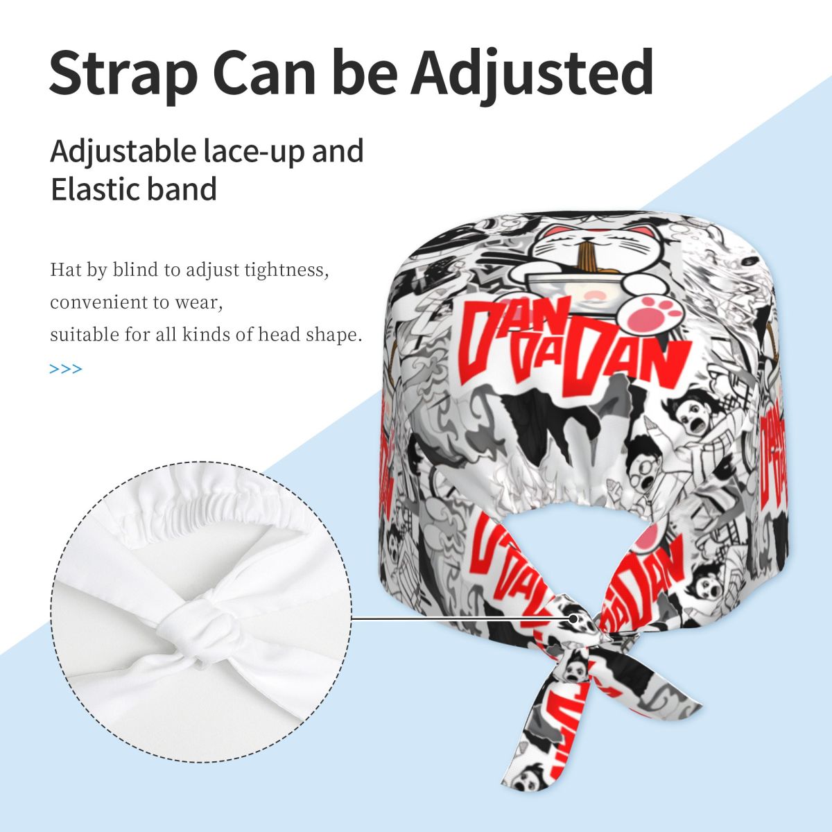 Scrub Caps Anime DanDaDan Nurs - огляд і ціна Kawaii Tech Accessories